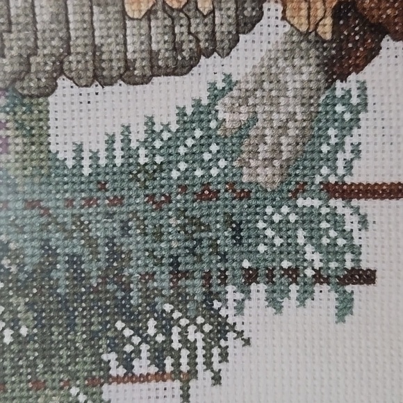 DESIGNS FOR NEEDLE WINGS OF EAGLE #114901 COUNTED CROSS STITCH FINISHED/FRAMED - Picture 4 of 5